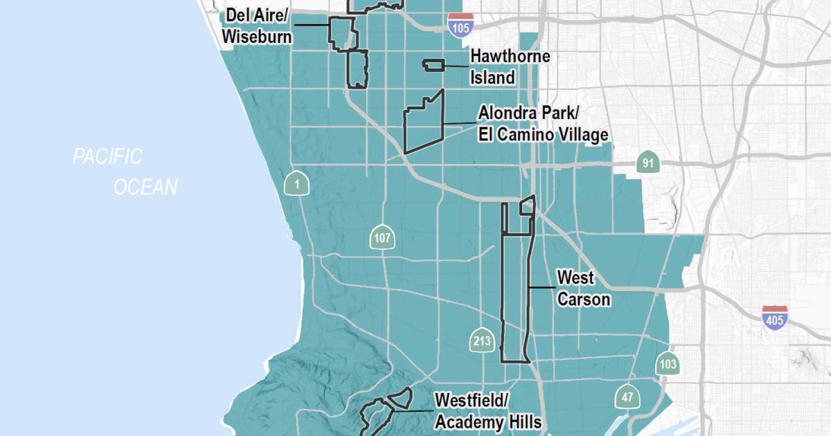 New zoning in the works for unincorporated communities in the South Bay